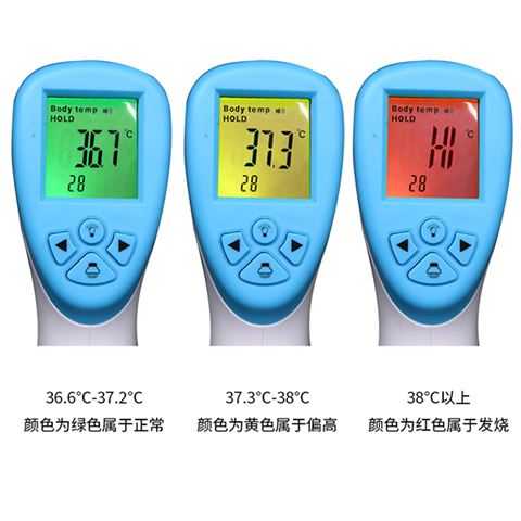 力量威體溫槍生產(chǎn)廠家 額溫槍廠家 出口證件齊全體溫計工廠