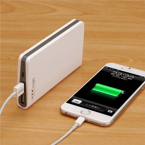 超薄聚合物移動電源 大方塊移動電源定制8000mAh充電寶