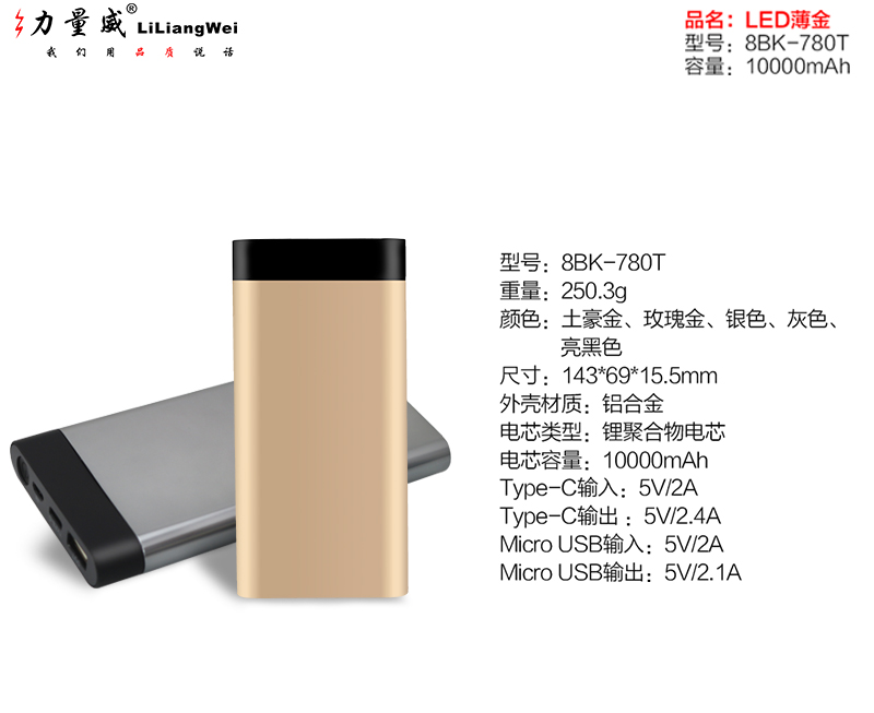 鋁合金充電寶Type-c 移動(dòng)電源廠家.jpg