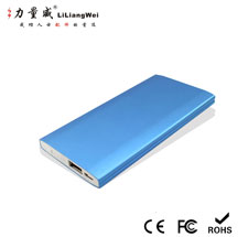 超薄聚合物移動(dòng)電源 方形移動(dòng)電源定制4000mAh充電寶