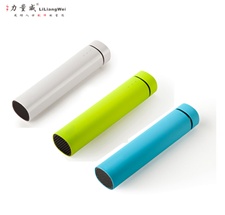 圓柱形音箱移動電源 移動電源4000毫安定制禮品